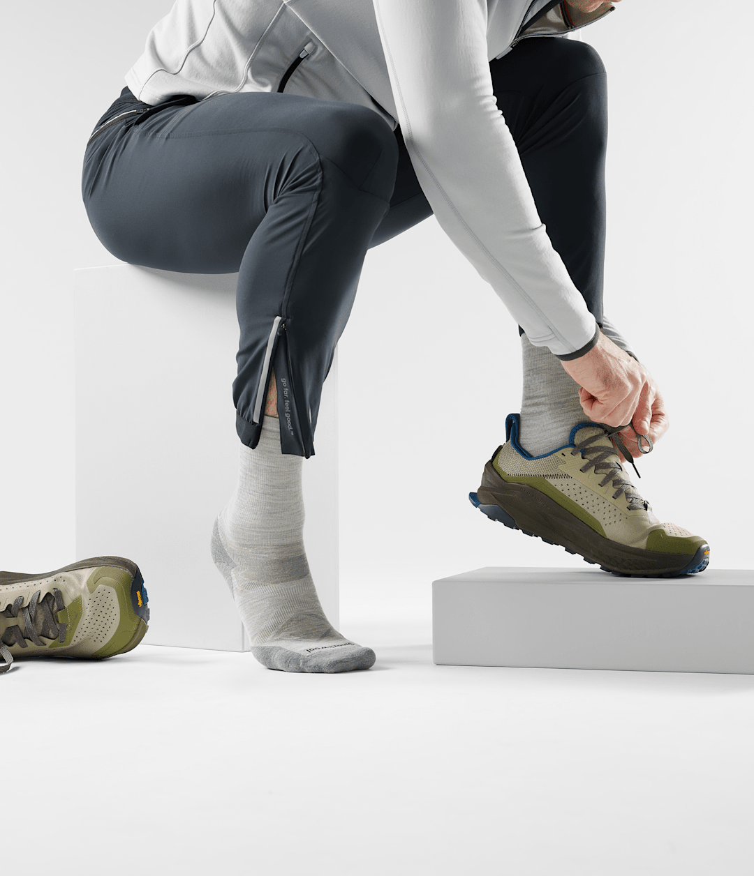 The North Face Popular | TNF X Smartwool Run Cold Weather Targeted Cushion Crew Socks