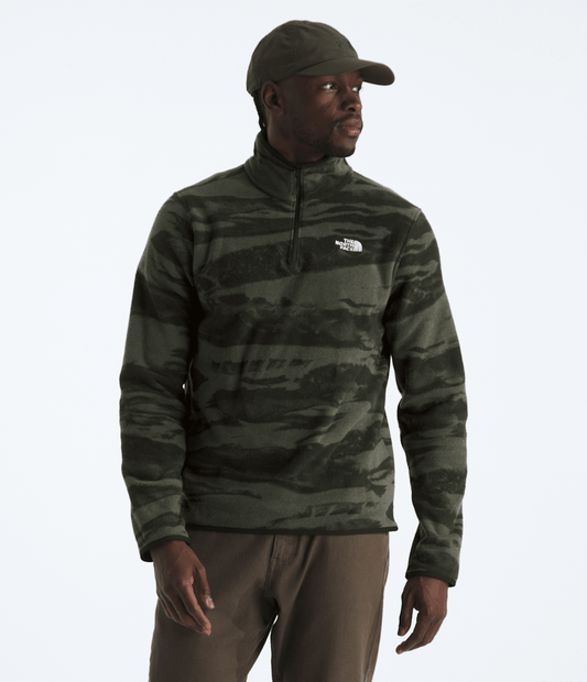 The North Face Latest | Men’s Glacier Fleece ¼-Zip—Print