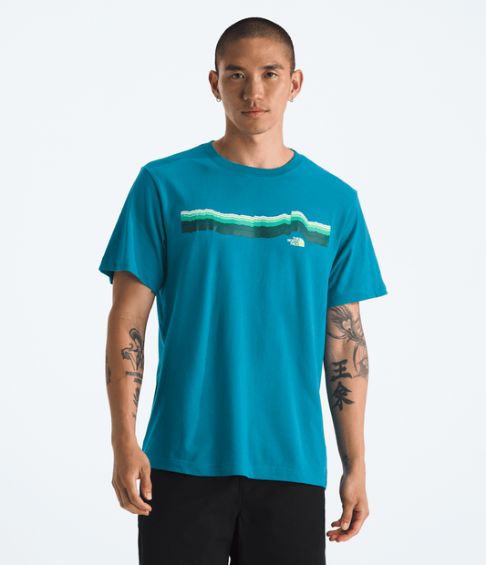 The North Face Best Price | Men’s Evolution Tequila Sunrise Short-Sleeve Tee—Graphic