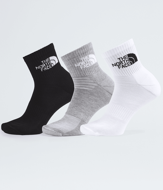 The North Face Essential | Multisport Cush Quarter Socks—3P