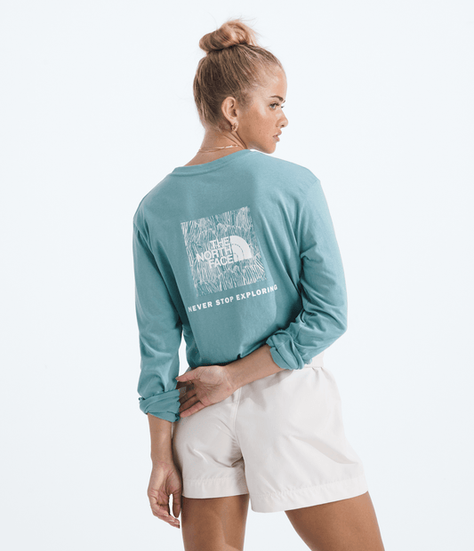 The North Face Best Seller | Women’s Evolution Box NSE Fill Long-Sleeve Tee—Graphic