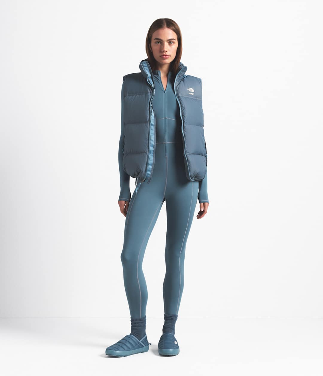 The North Face Trending | The North Face X SKIMS 1996 Nuptse Vest