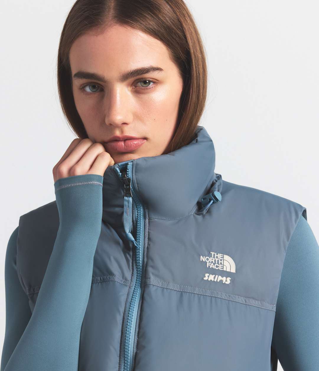 The North Face Trending | The North Face X SKIMS 1996 Nuptse Vest