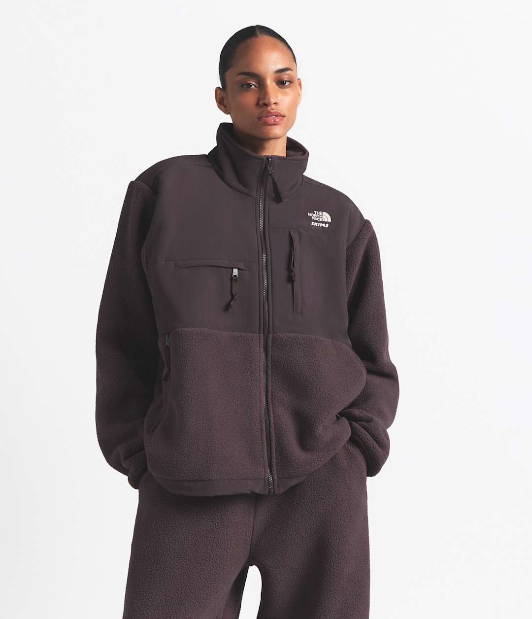 The North Face Best Price | The North Face X SKIMS 1995 Denali Fleece Jacket
