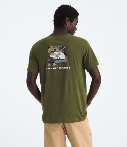 The North Face Trending | Men’s Evolution Box Camo Fill Short-Sleeve Tee—Graphic