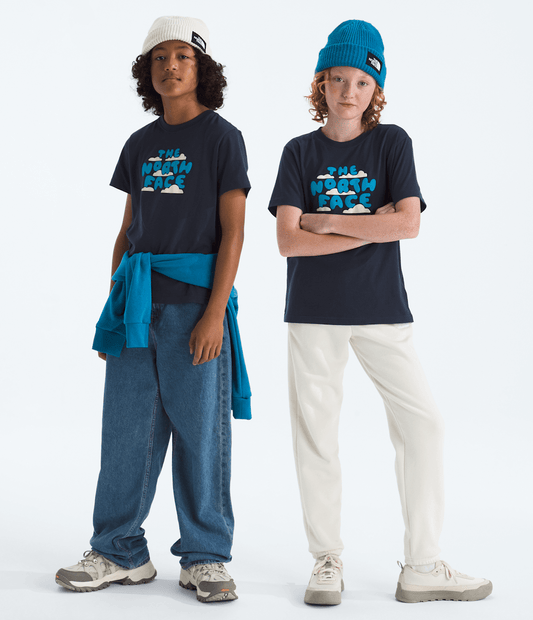 The North Face Best Seller | Boys’ & Girls’ Evolution Bubble Cloud Short-Sleeve Tee—Graphic