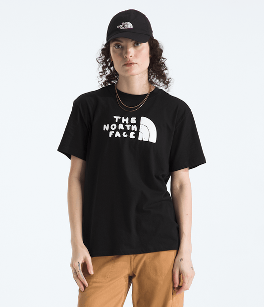 The North Face Smart Buy | Women’s Evolution Sketch Logo Half Dome Short-Sleeve Tee—Graphic