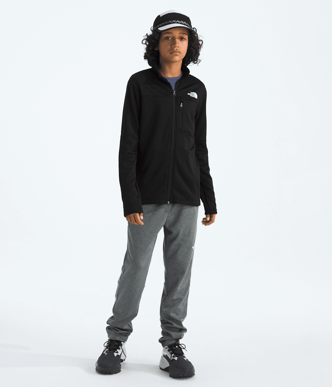 The North Face Classic | Boys’ & Girls’ Hike Mid Layer Full-Zip